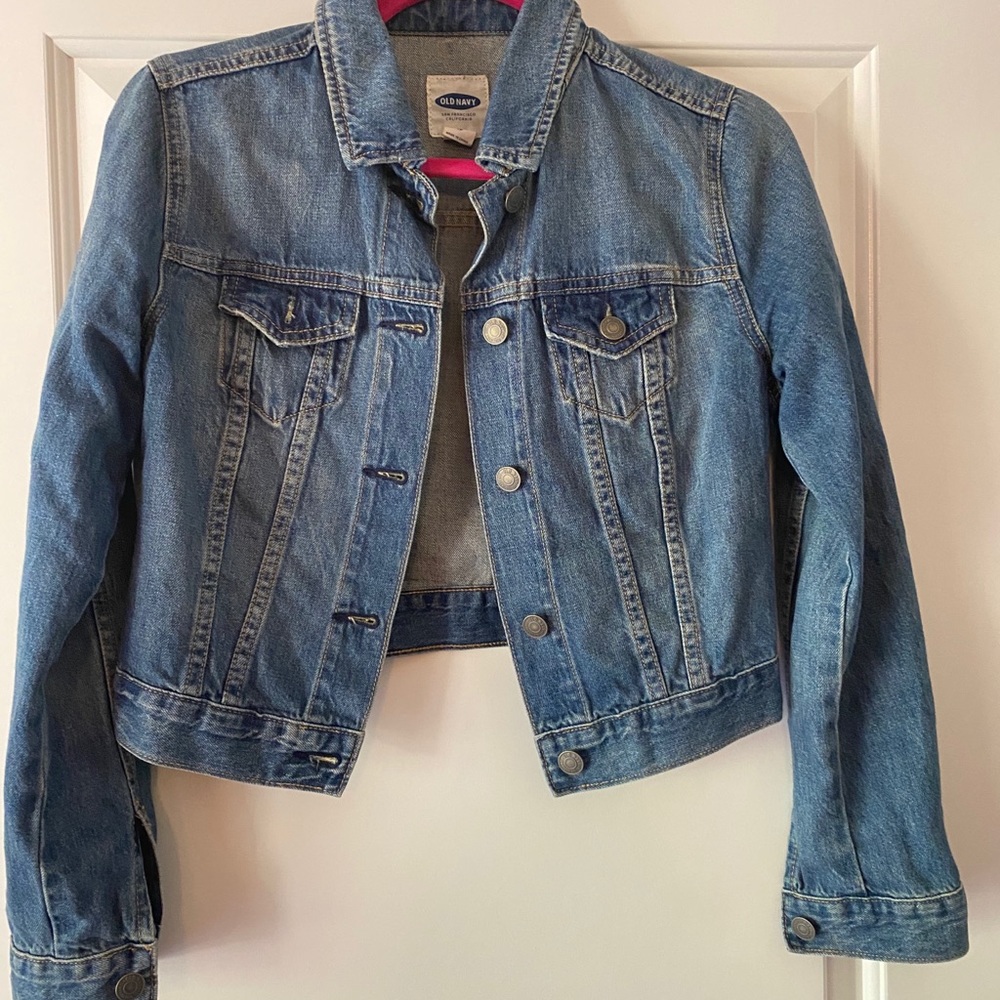 Old Navy Cropped Jean Jacket